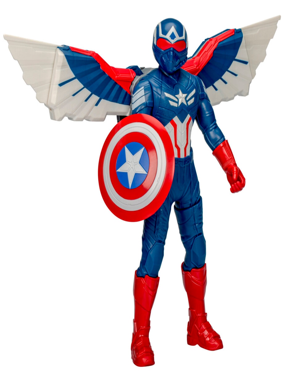 Figura de acción articulada Studios Capitán América titan hero Marvel 2