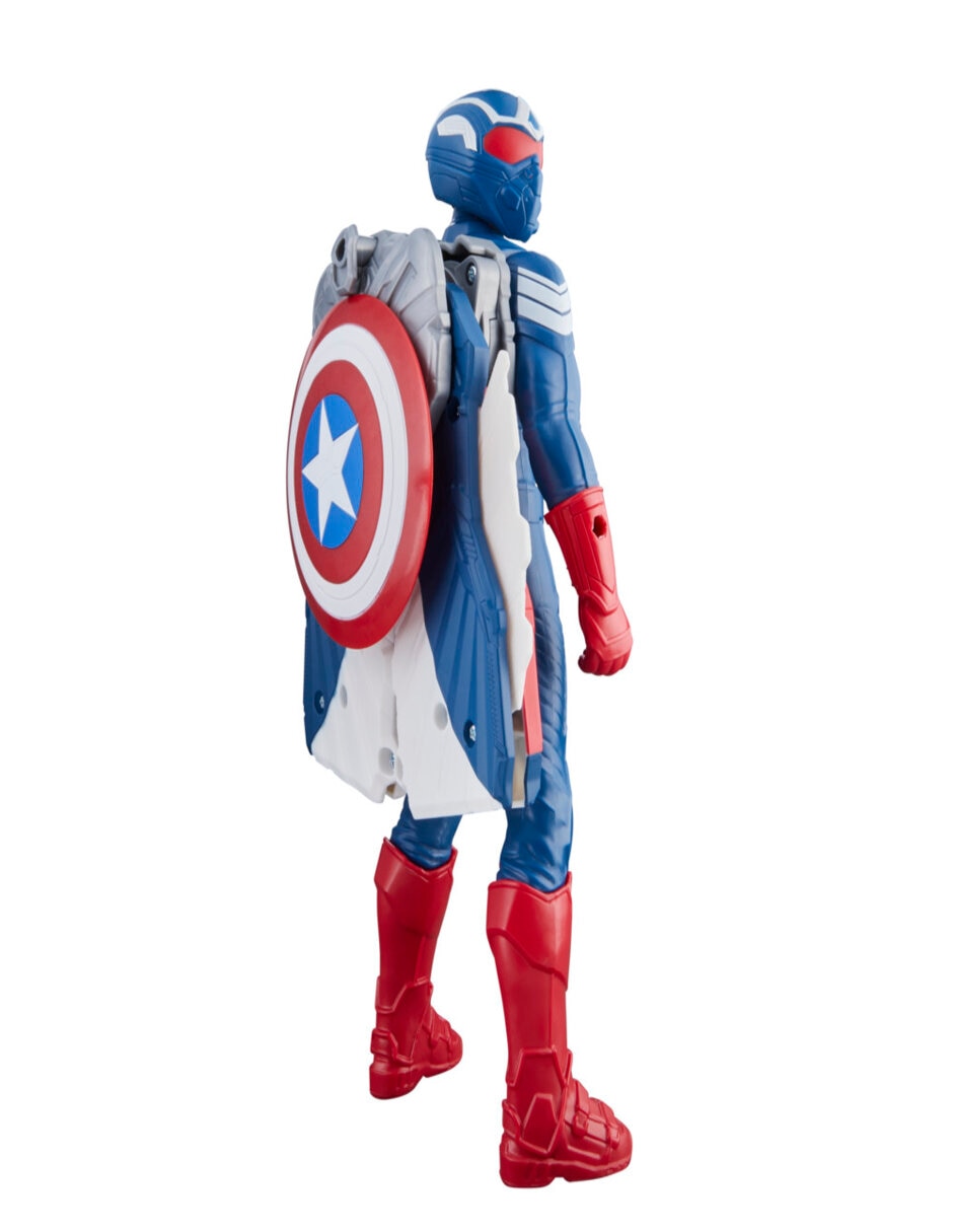 Figura de acción articulada Studios Capitán América titan hero Marvel 6