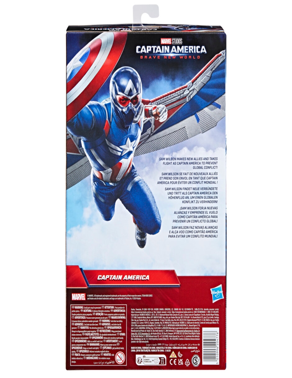 Figura de acción articulada Capitán América deluxe Figura de acción articulada Capitán América deluxe