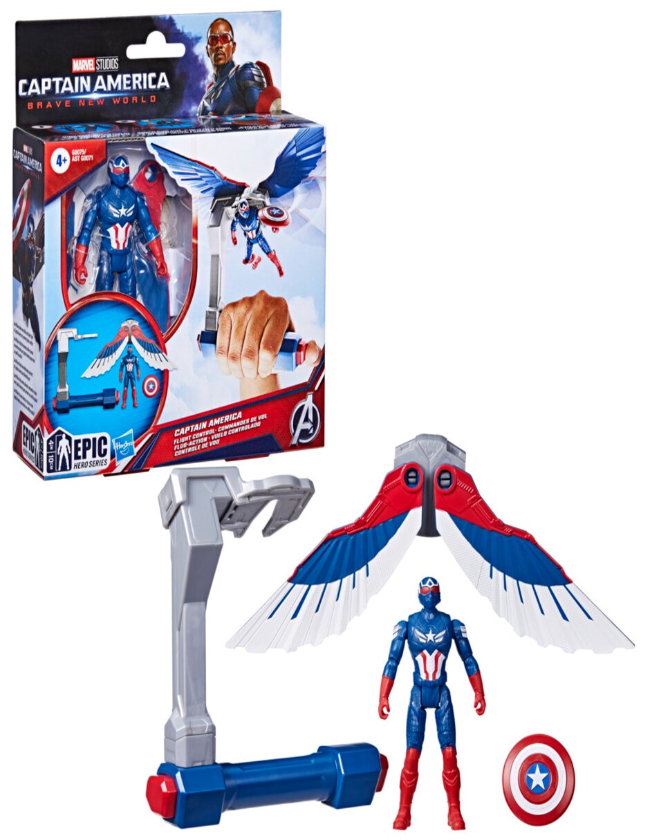 Figura de acción articulada Captain America Brave New World Capitán América 2