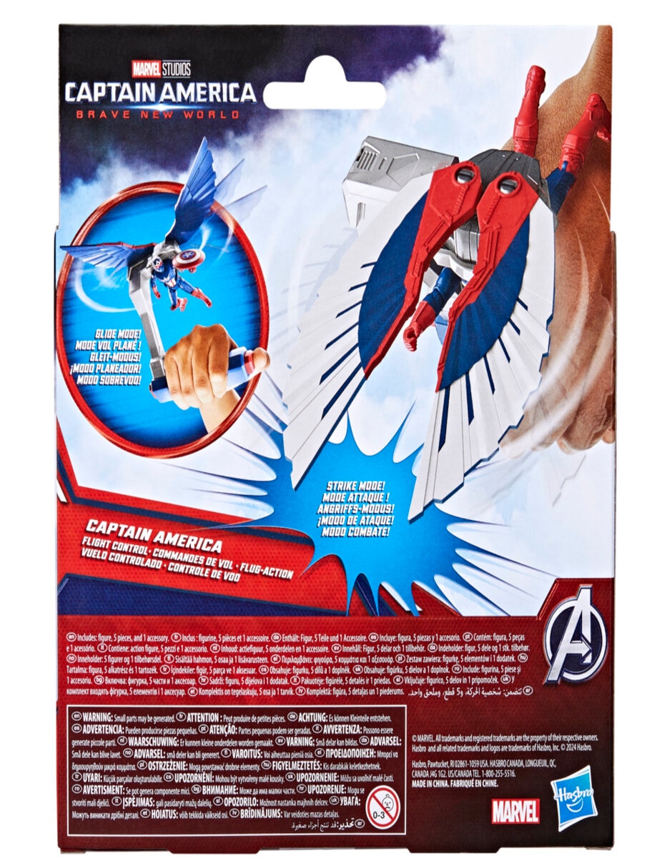 Figura de acción articulada Captain America Brave New World Capitán América 4
