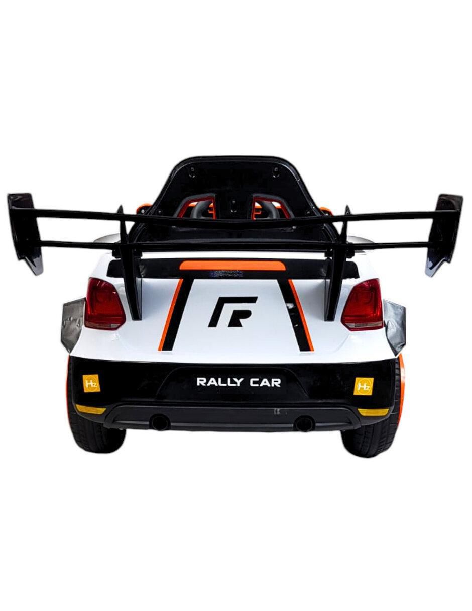 Automóvil montable con control remoto Rally recargable infantil 6
