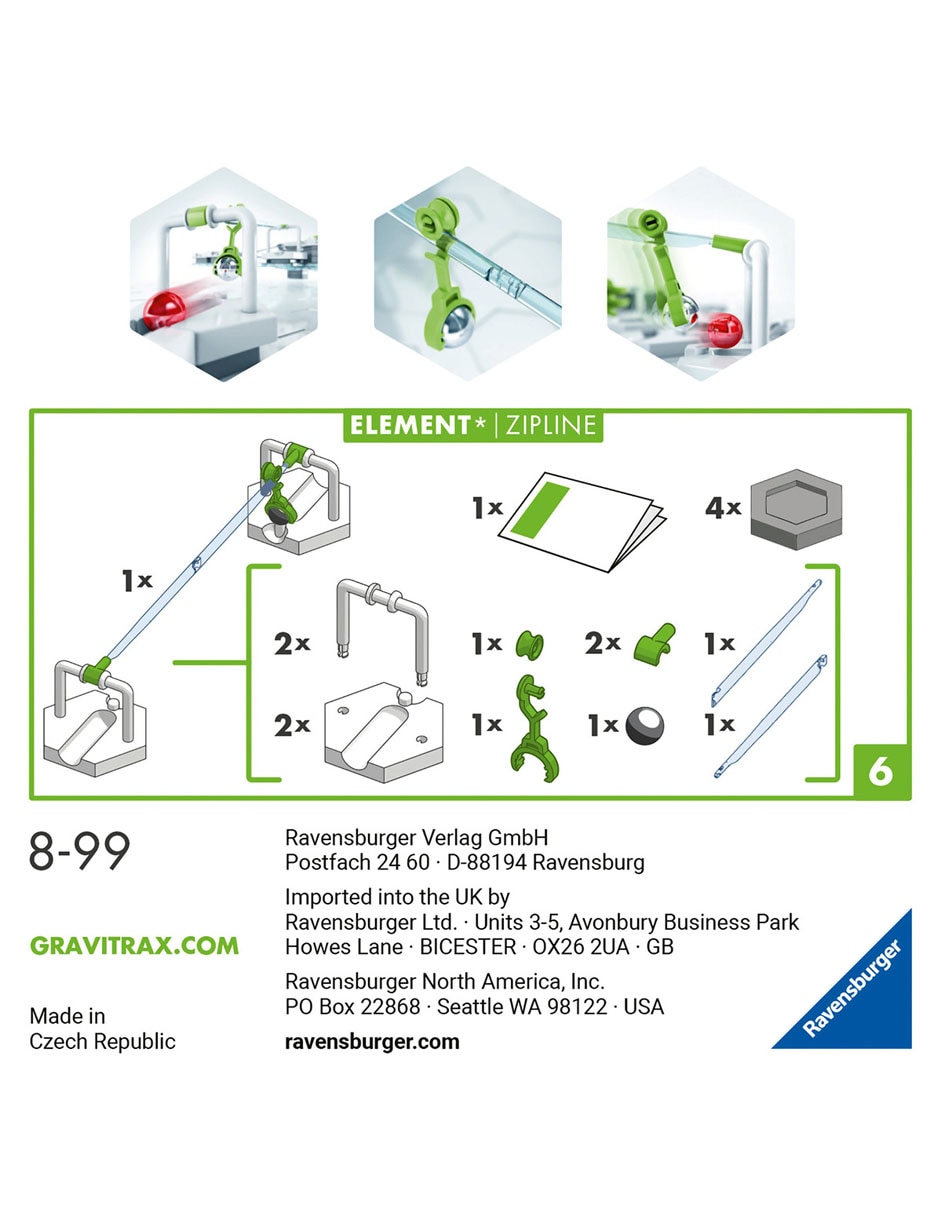 Gravitrax 27472 Element Zipline 2