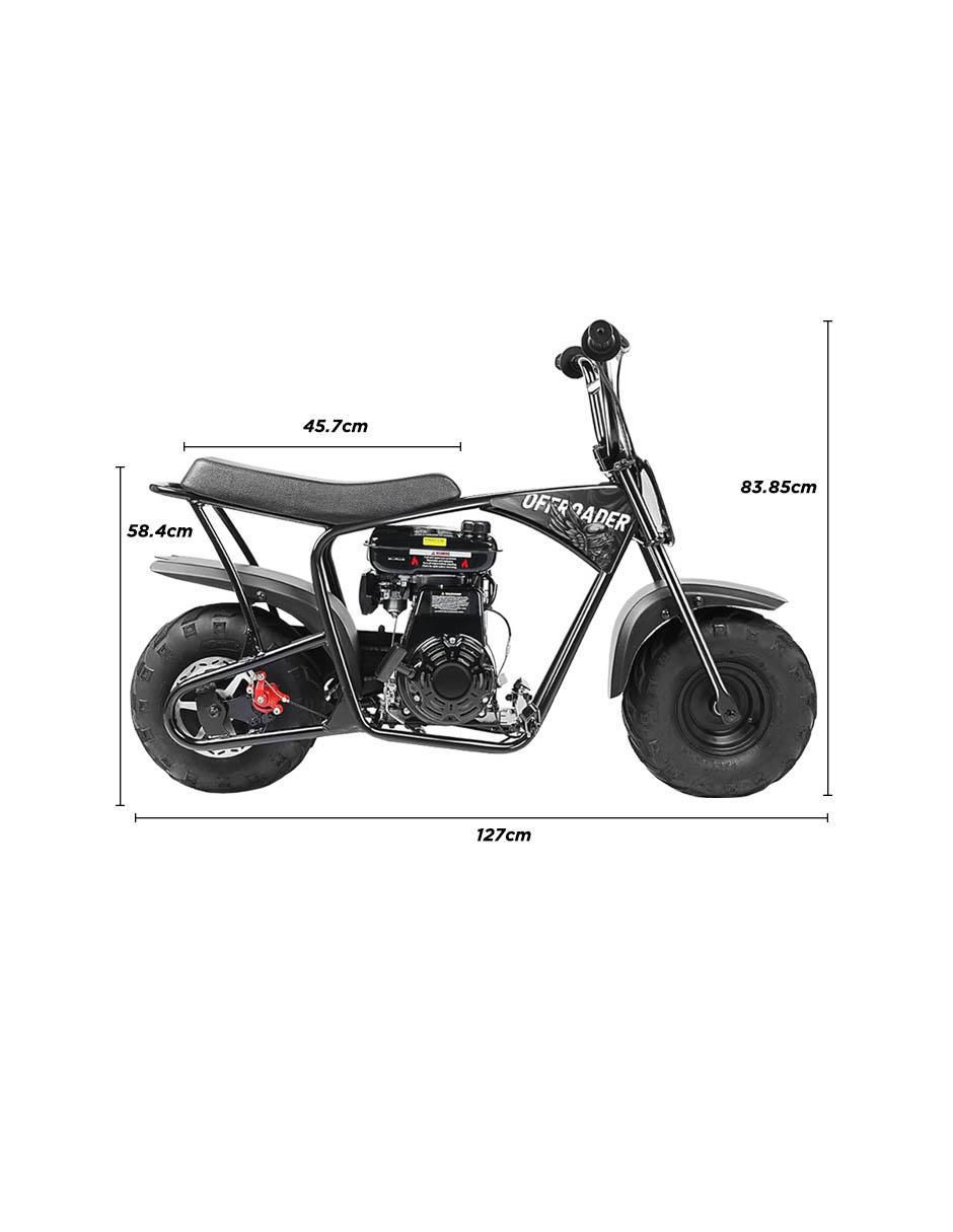 Moto montable Cross de combustible 6