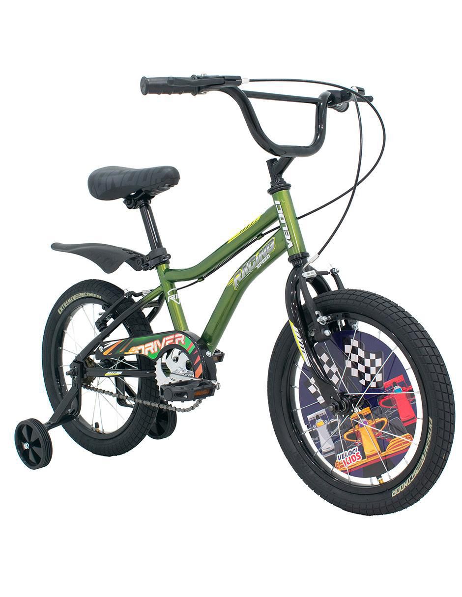Bicicleta infantil rodada 16 infantil unisex