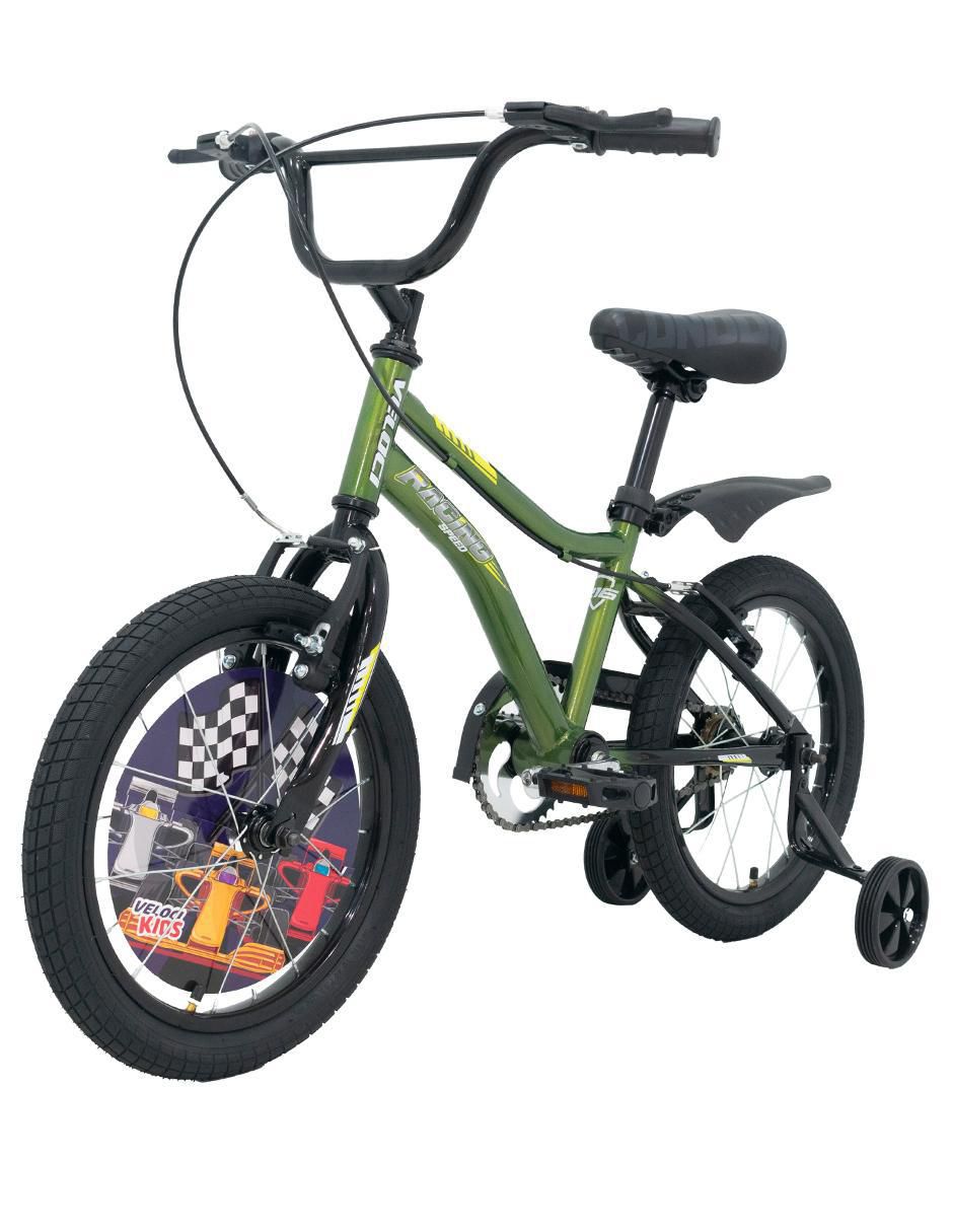 Bicicleta infantil rodada 16 infantil unisex