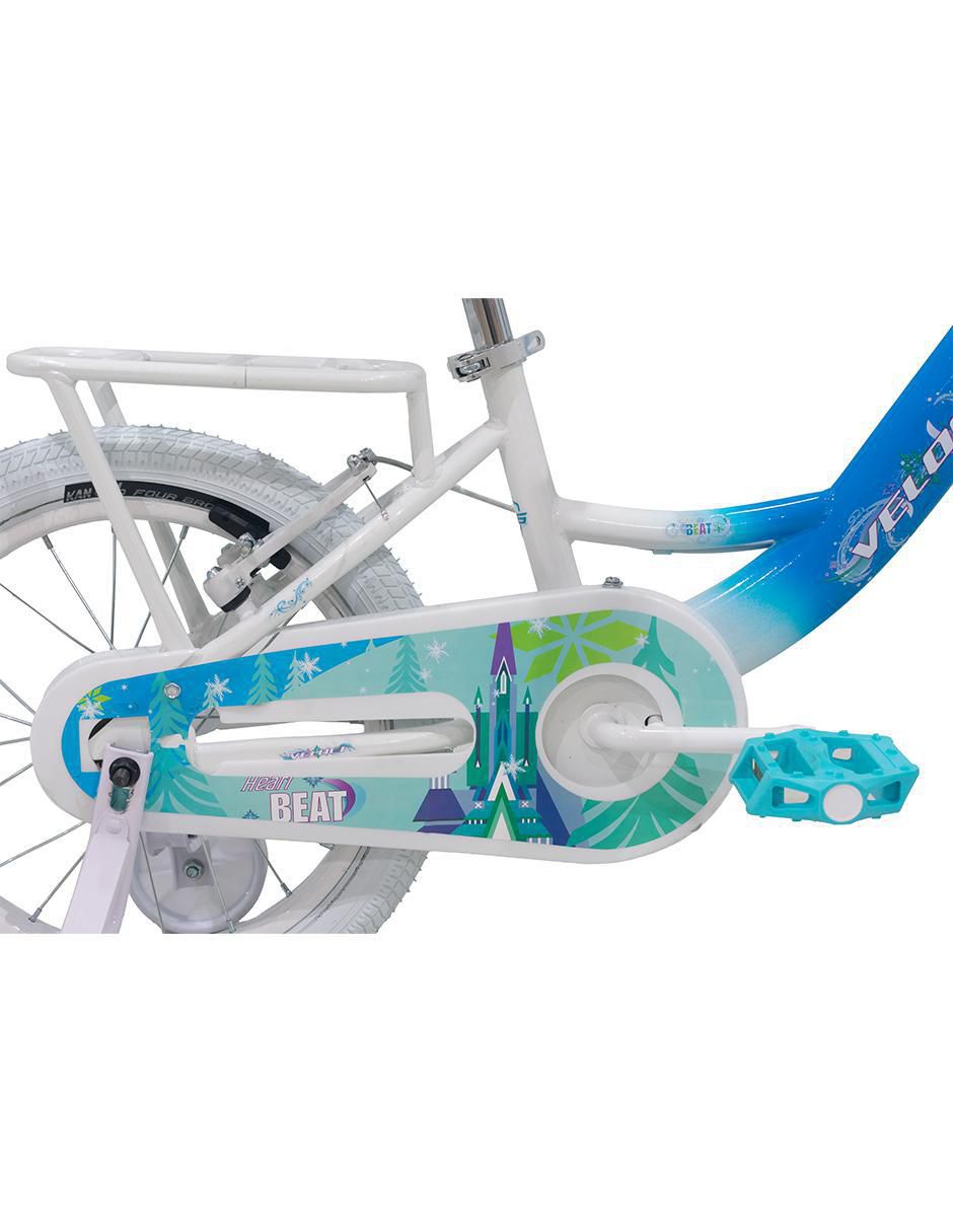 Bicicleta infantil rodada 16 para niña 12