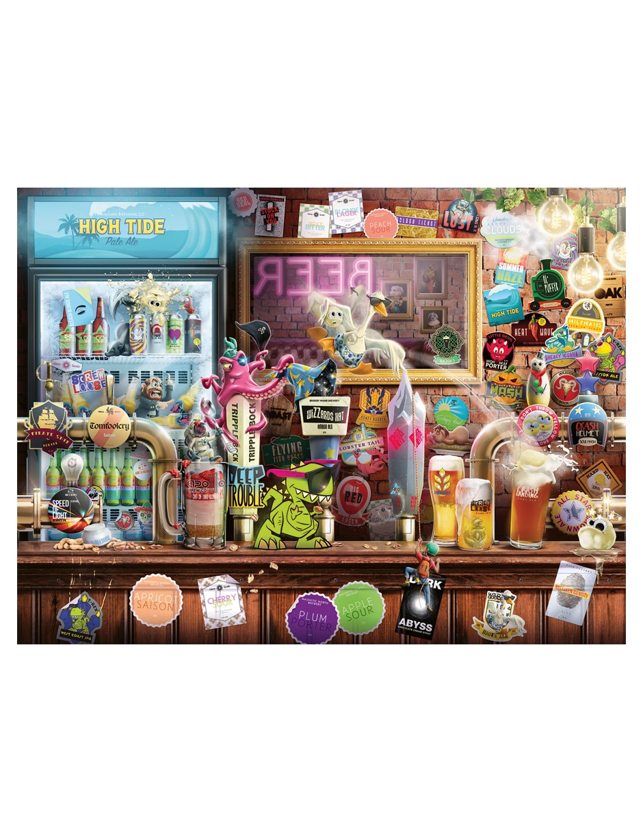 Rompecabezas Craft Beer Bonanza Ravensburger 1500 piezas
