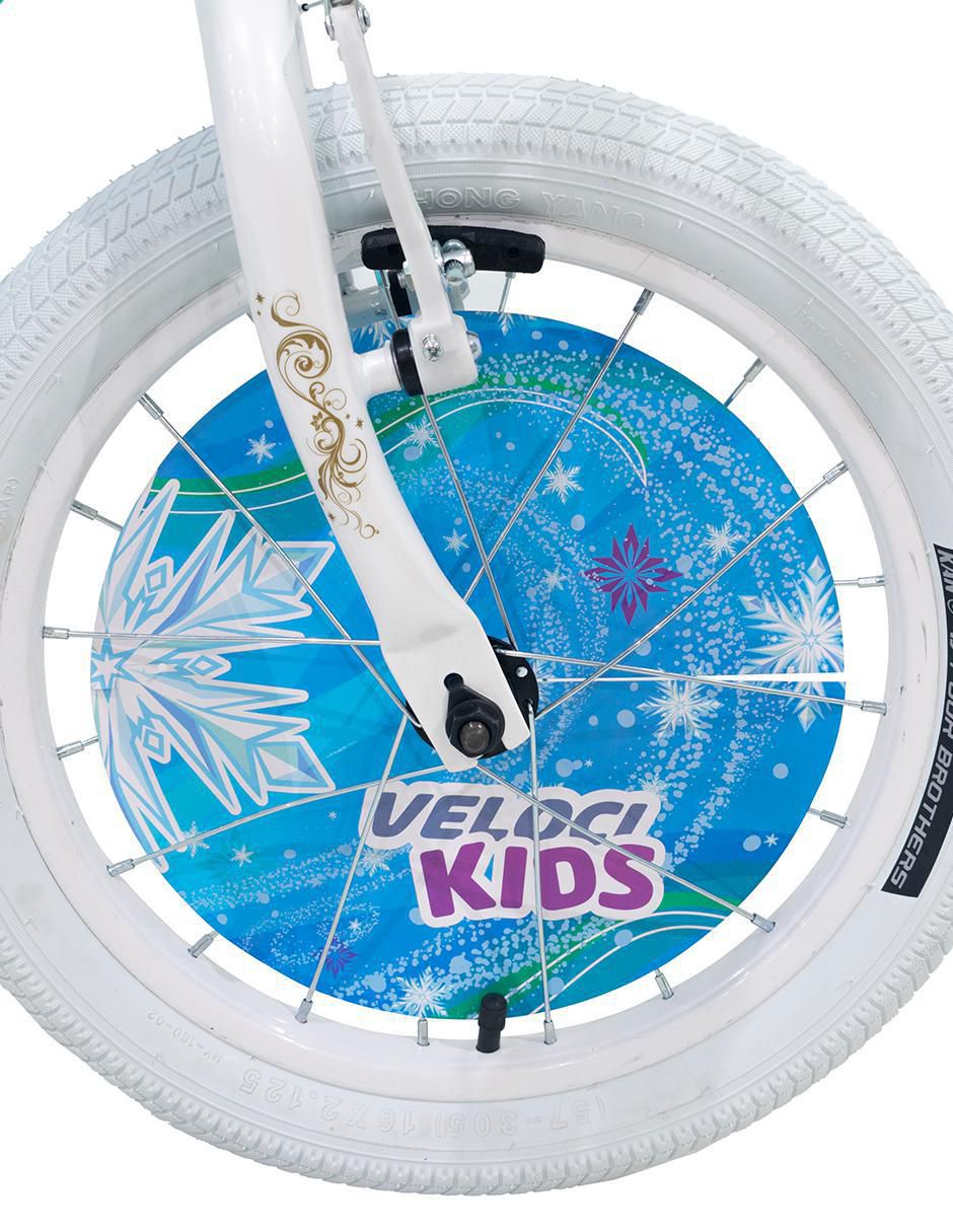 Bicicleta infantil veloci rodada 16 para niña
