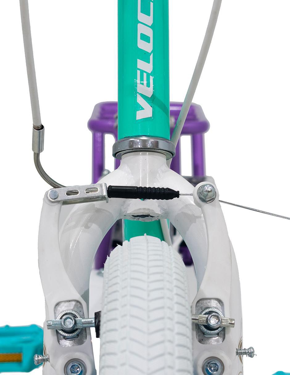 Bicicleta infantil veloci rodada 16 para niña