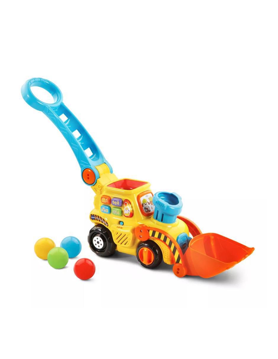 Pop-A-Balls Push & Pop Bulldozer juego didáctico infantil unisex Pop-A-Balls Push & Pop Bulldozer juego didáctico infantil unisex