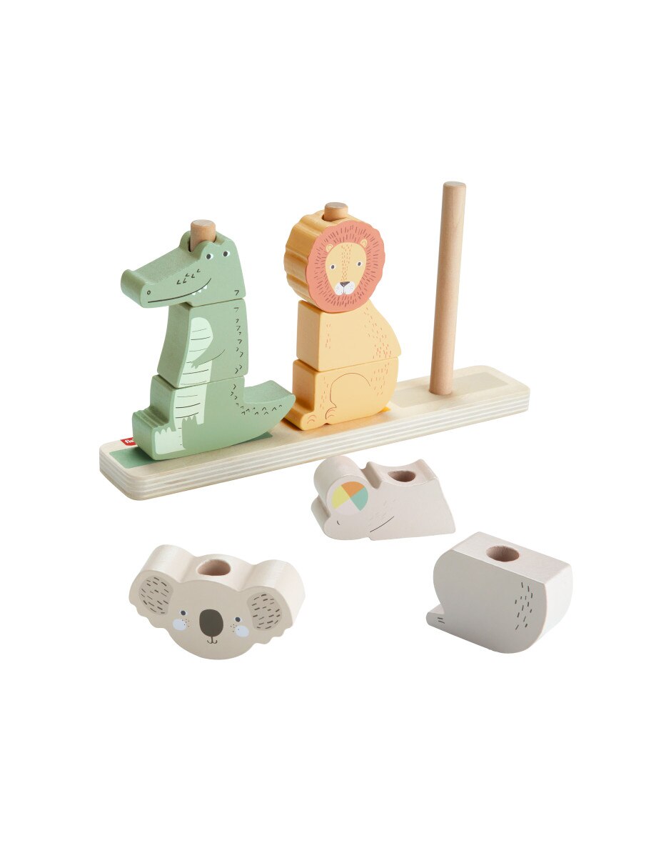 Animalitos Apilables Fisher Price juego didáctico infantil unisex