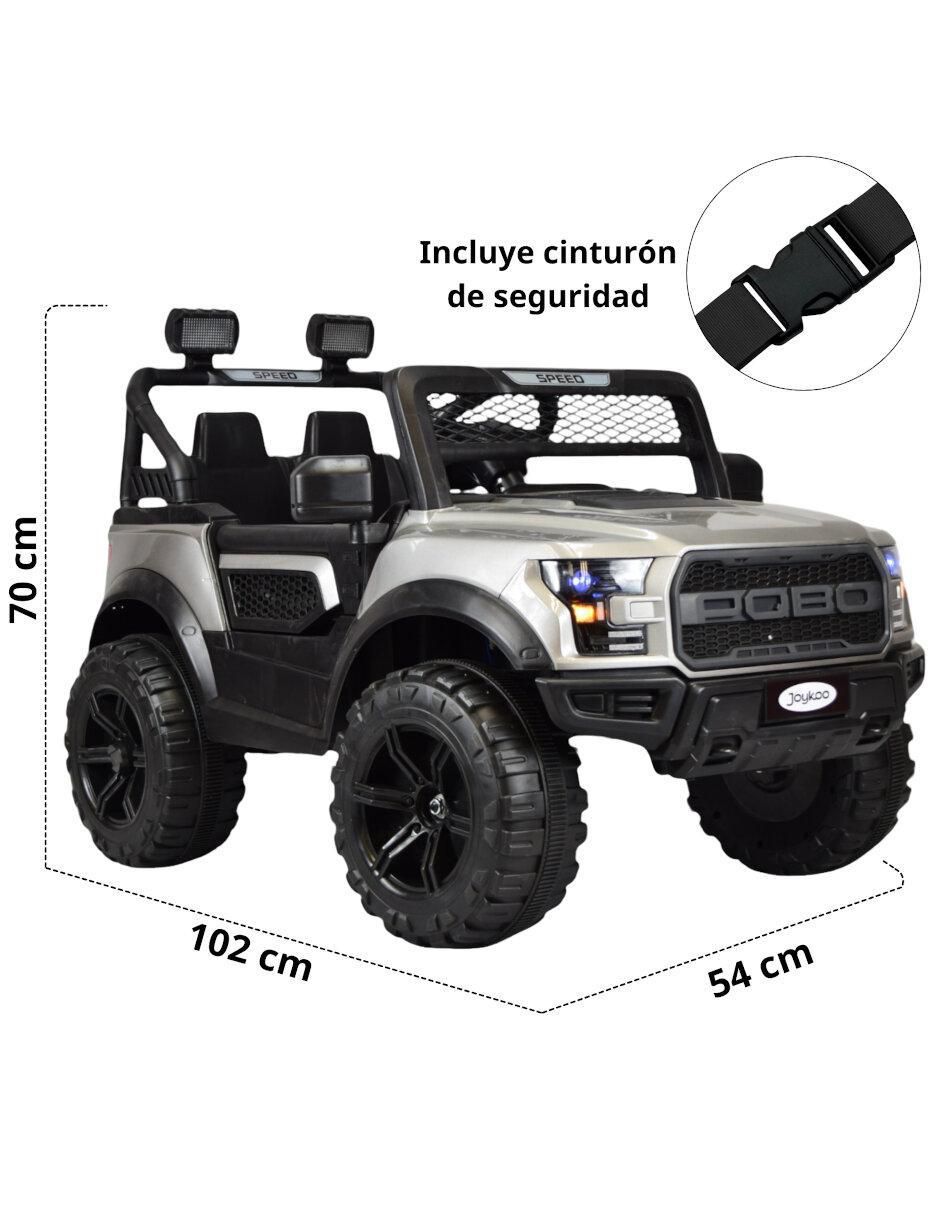 Automóvil montable con control remoto Raptor recargable infantil 7