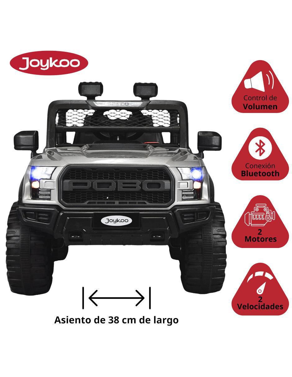 Automóvil montable con control remoto Raptor recargable infantil 3