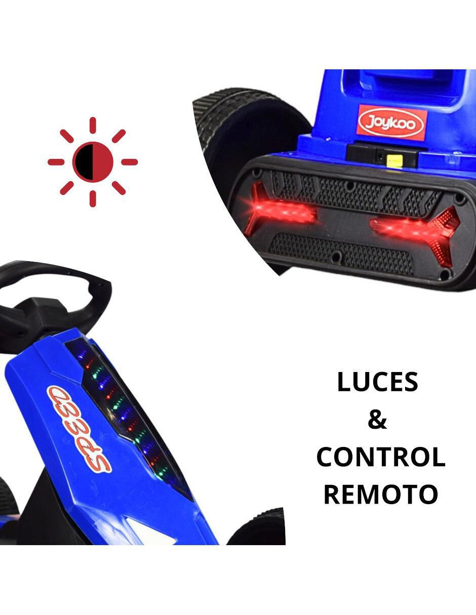 Automóvil montable con control remoto Crazy Kart Speed recargable infantil 6