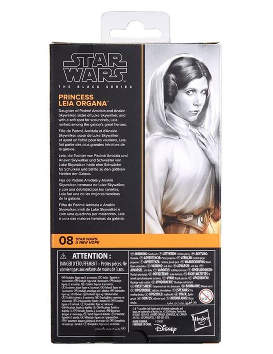 Figura de acción articulada Princesa Leia Organa collectors Star Wars