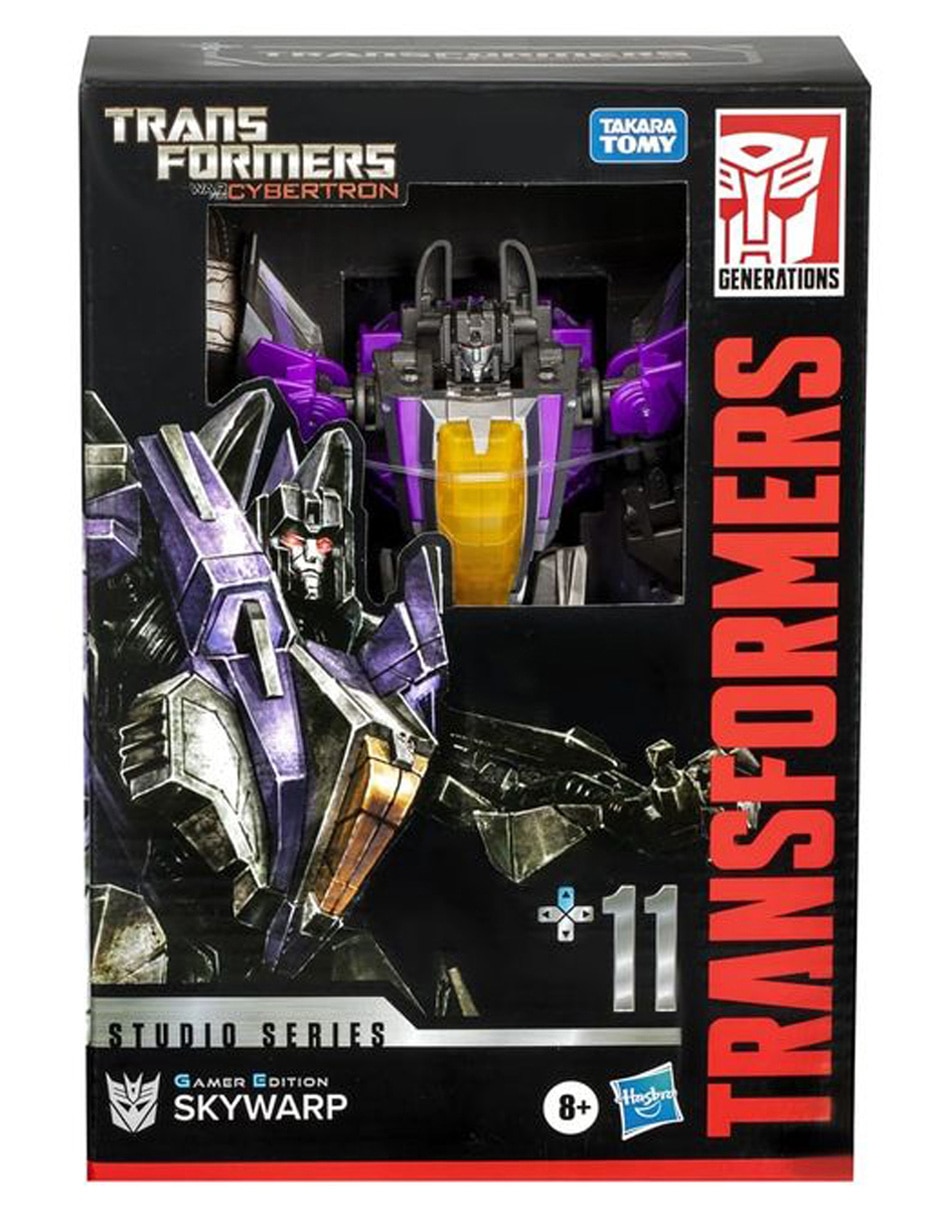 Figura de acción articulada Skywarp collectors 2 en 1 3