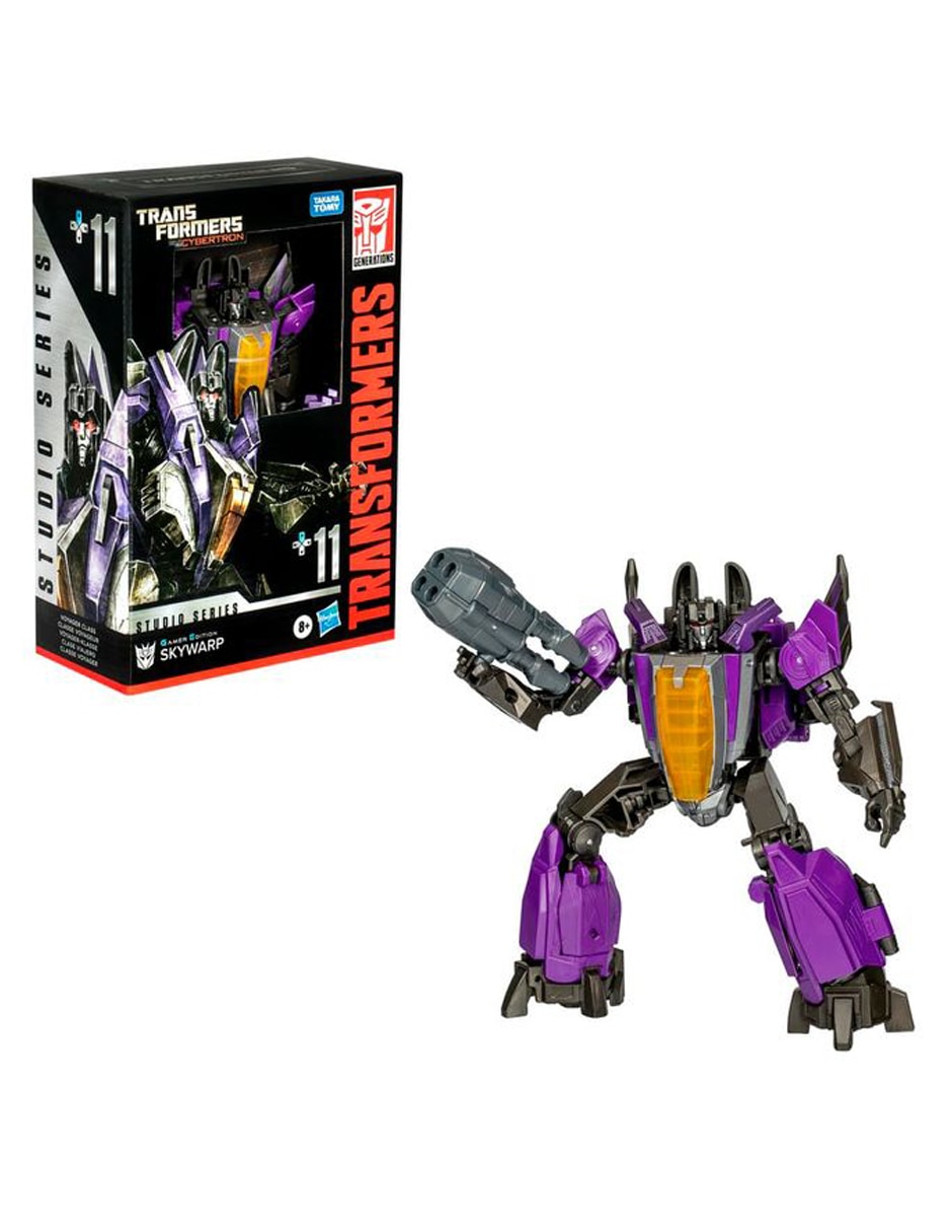 Figura de acción articulada Skywarp collectors 2 en 1 4