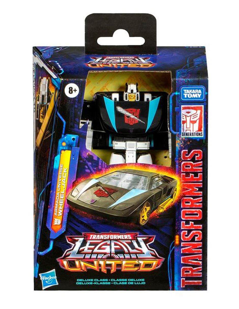 Figura de acción articulada Wheeljack deluxe Transformers