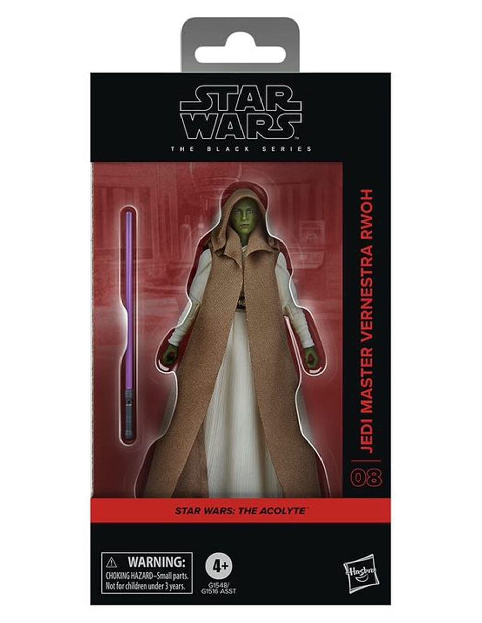 Figura de colección articulada Star Wars: The Acolyte Jedi Master Vernestra Rwoh Play Doh