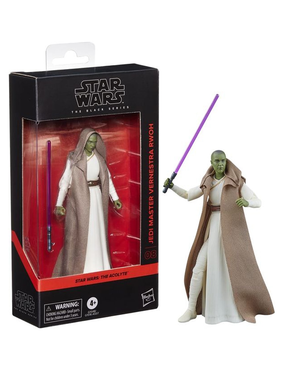 Figura de colección articulada Star Wars: The Acolyte Jedi Master Vernestra Rwoh Play Doh