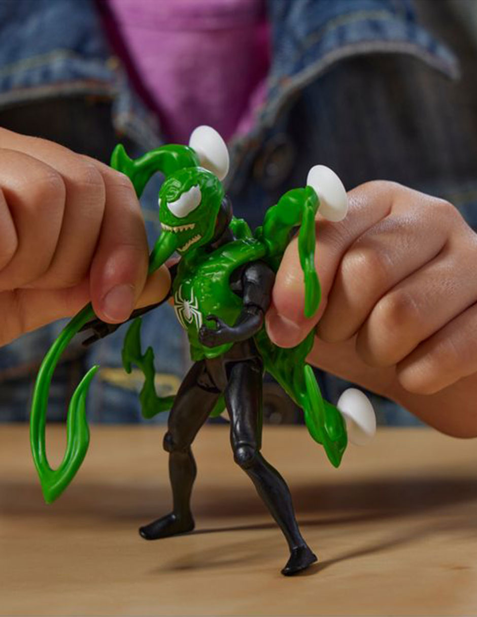 Figura de acción articulada VenomVersus Miles Morales deluxe Marvel