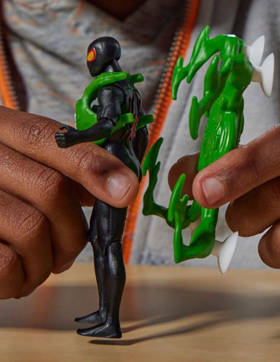 Figura de acción articulada VenomVersus Miles Morales deluxe Marvel