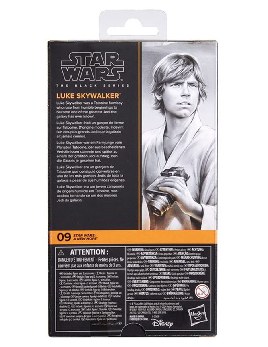 Figura de acción The Black Series Luke Skywalker collectors Star Wars 4