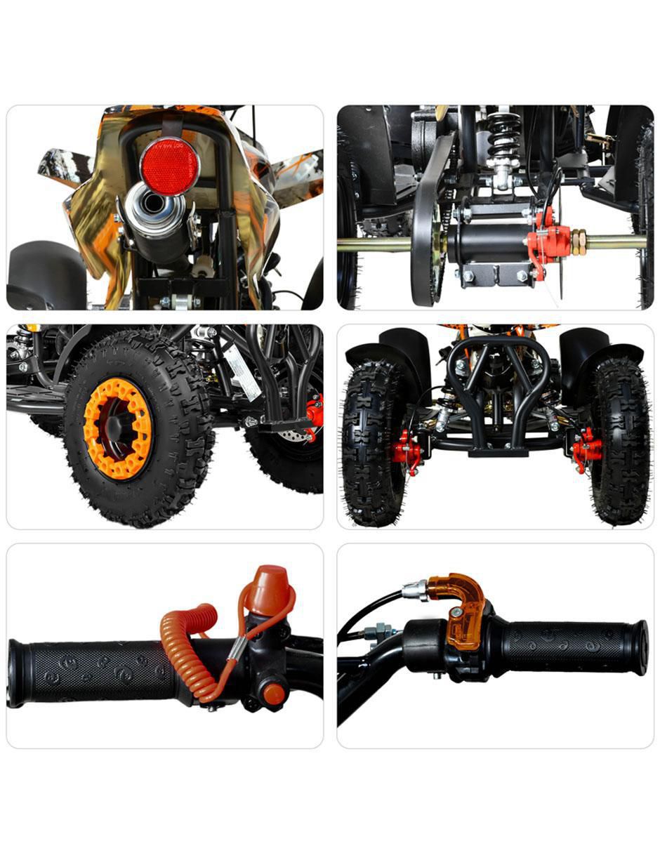 Cuatrimoto montable de combustible 6