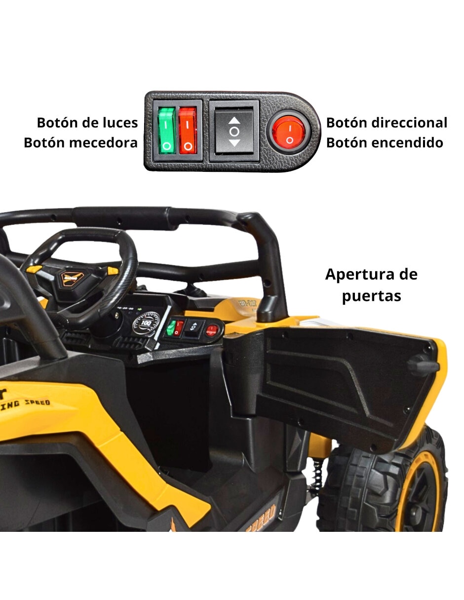Automóvil montable control remoto racing speed de recargable unisex 5