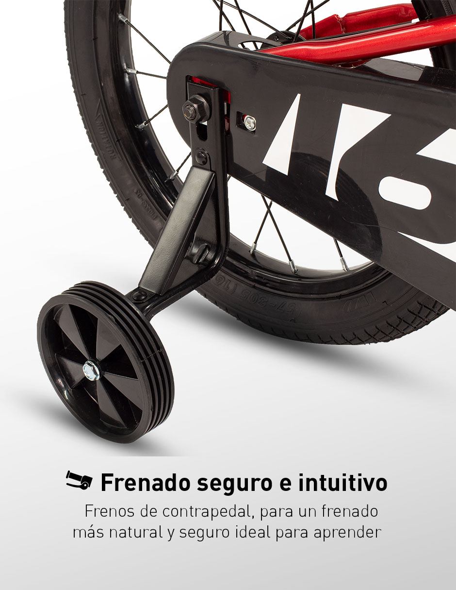 Bicicleta infantil Turbo rodada 16 unisex