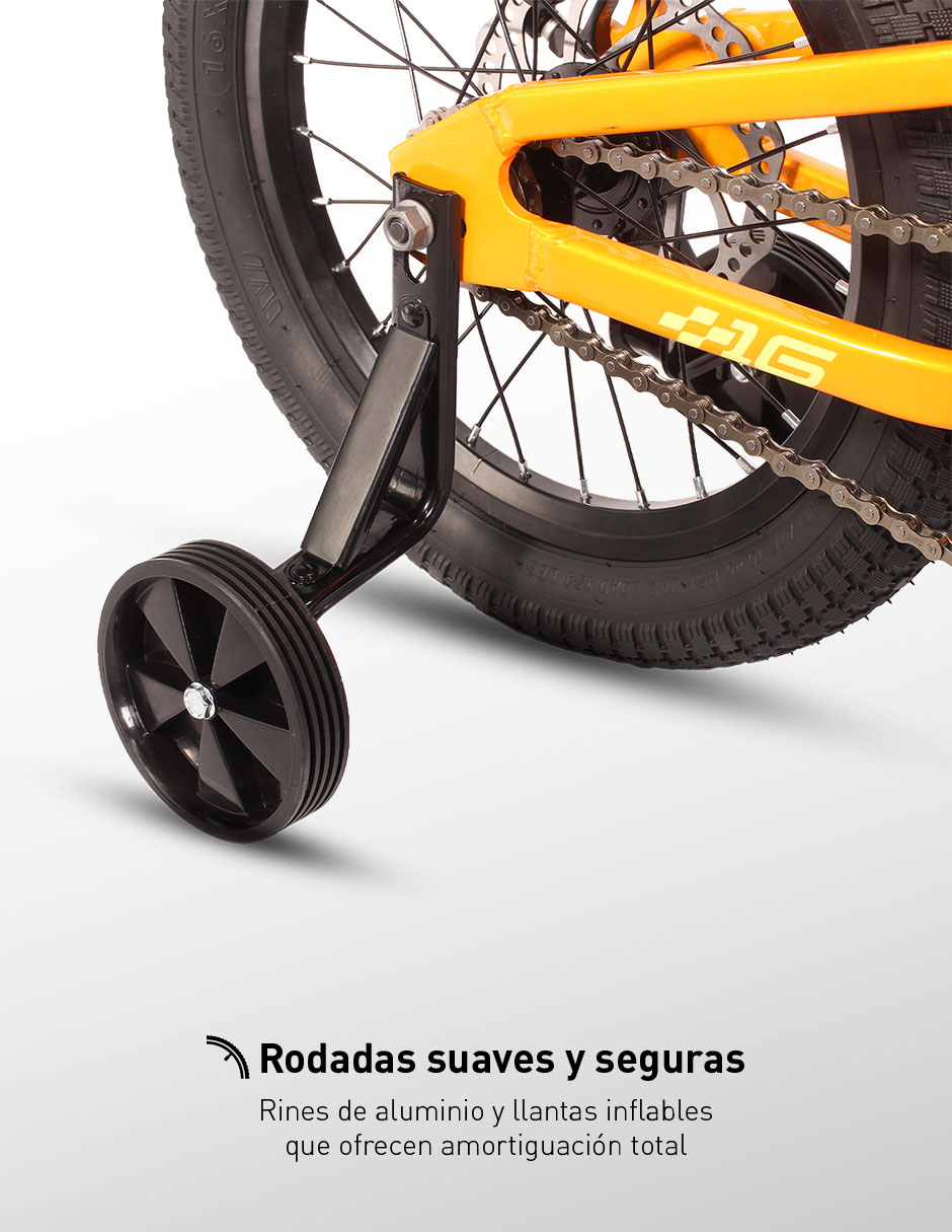 Bicicleta infantil Turbo rodada 16 unisex