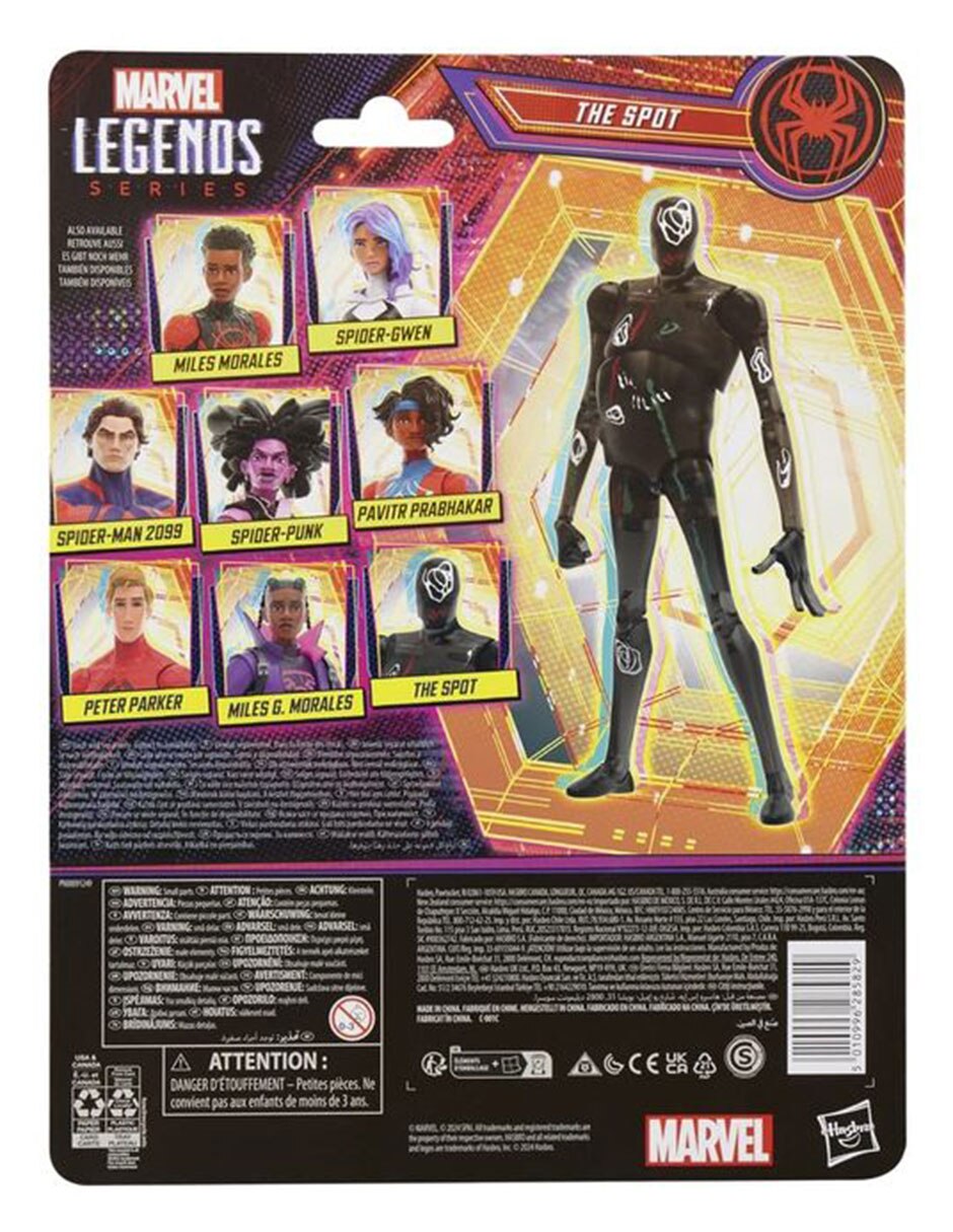 Figura de acción articulada Spider-Man Across the Spiderverse Marvel articulada
