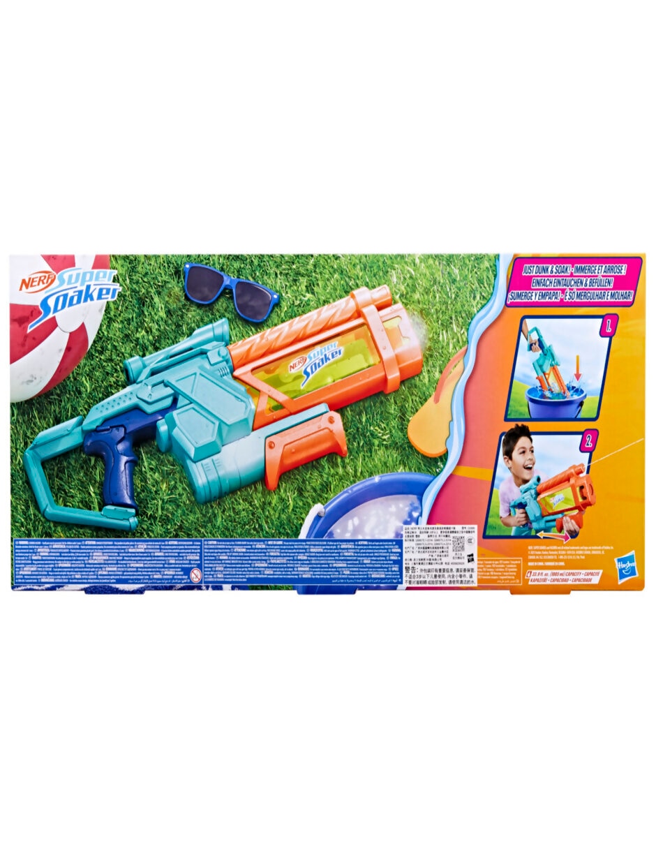 Lanzador de agua Super Soaker Mega Dunk-fill 2