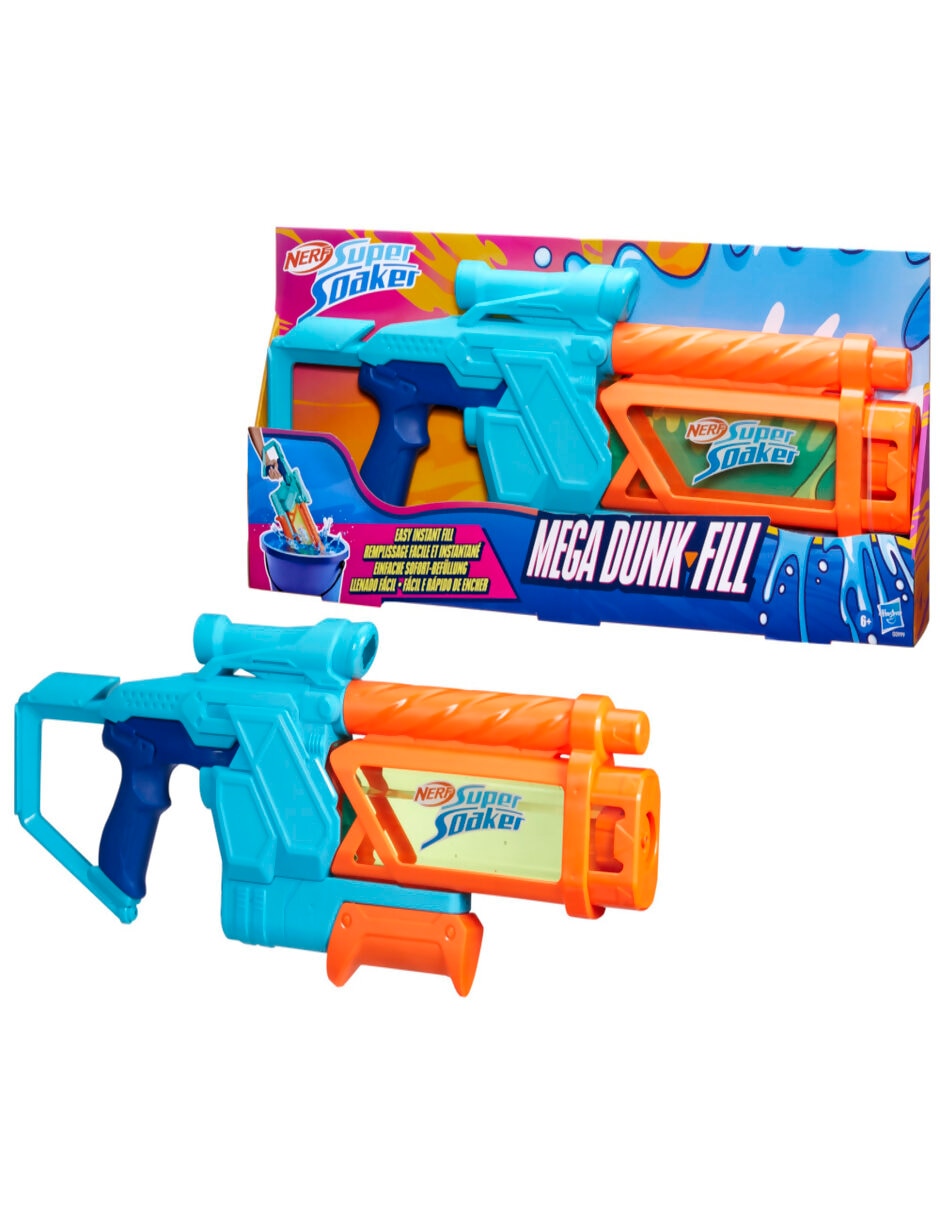 Lanzador de agua Super Soaker Mega Dunk-fill 3