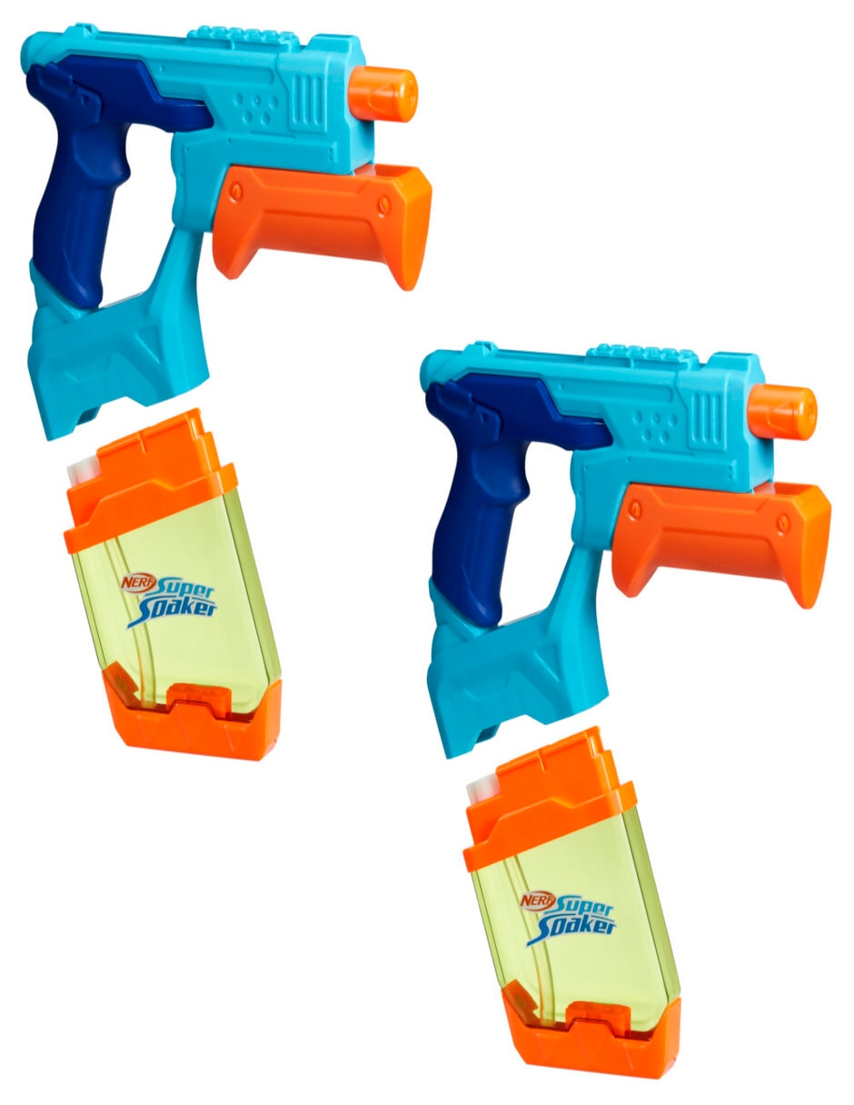 Set lanzador de agua Nerf Super Soaker Dunk Fill 2-Pack