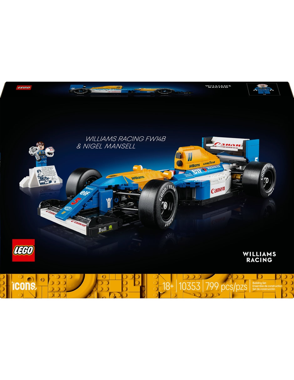 LEGO Williams Racing Fw14B Y Nigel Mansell 10353 Icons 2