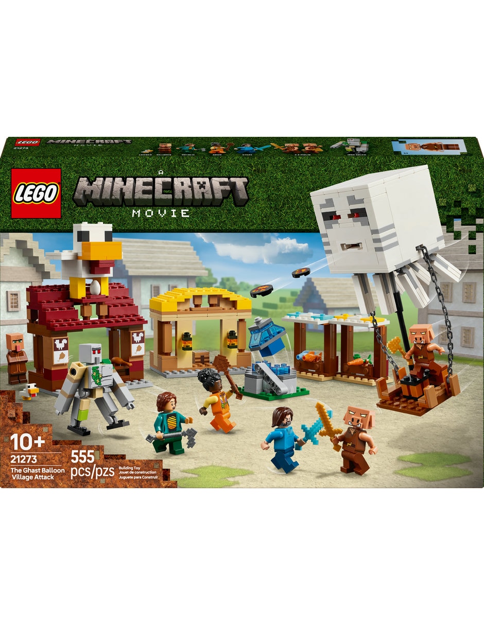 LEGO El Ataque A La Aldea Del Globo De Ghast 21273 Minecraft 2