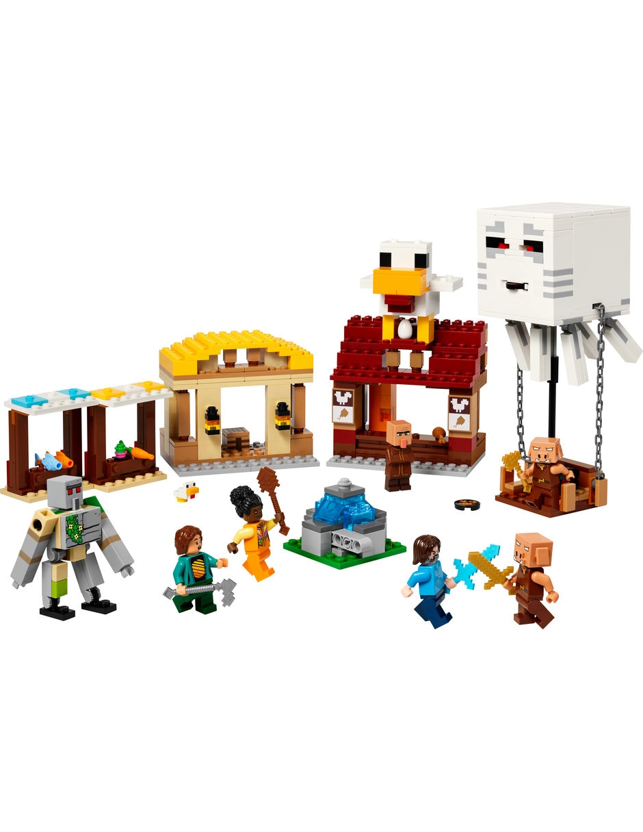 LEGO El Ataque A La Aldea Del Globo De Ghast 21273 Minecraft 3