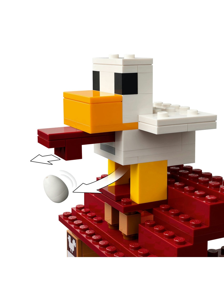 LEGO El Ataque A La Aldea Del Globo De Ghast 21273 Minecraft 4