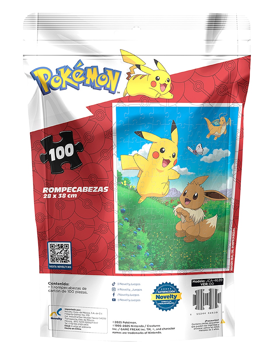 Rompecabezas Pokémon 100 piezas 2