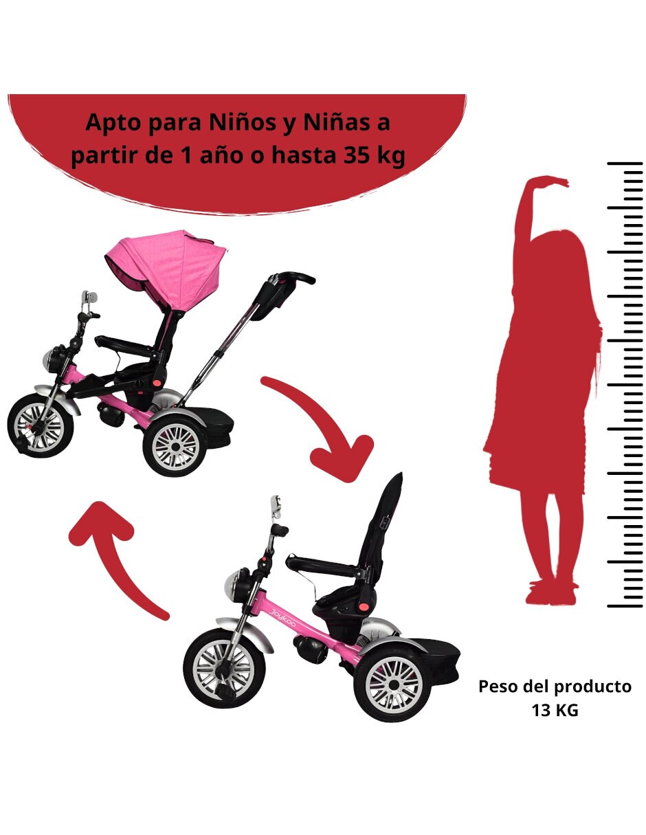 Triciclo unisex 3