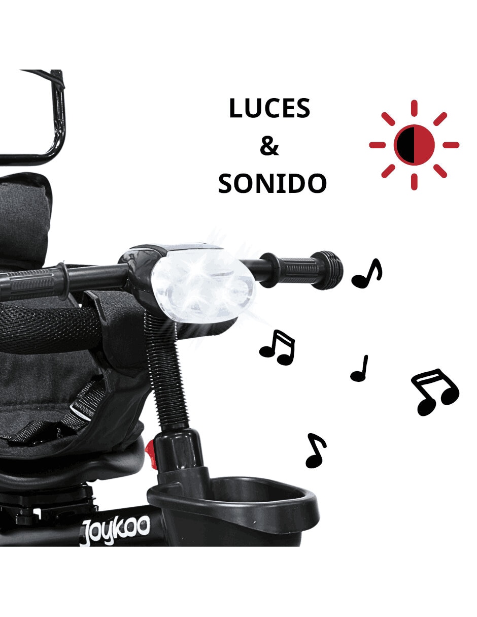 Triciclo evolutivo giratorio para infantil unisex 2