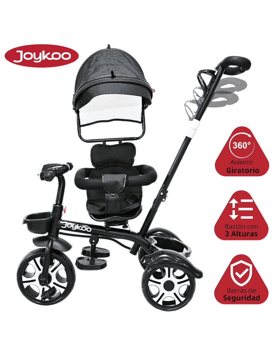 Triciclo evolutivo giratorio para infantil unisex 5