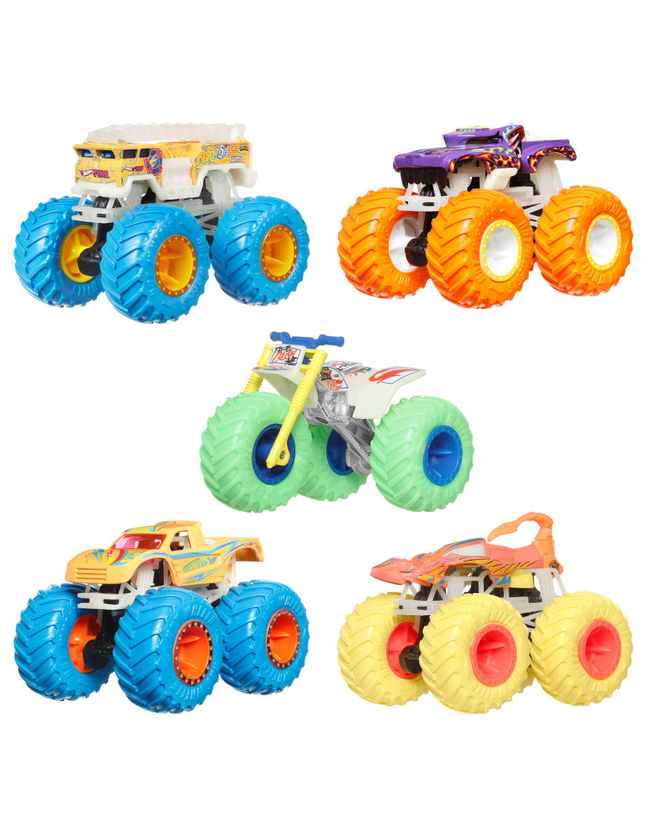 Vehículo a escala mattel jfx08 monster trucks