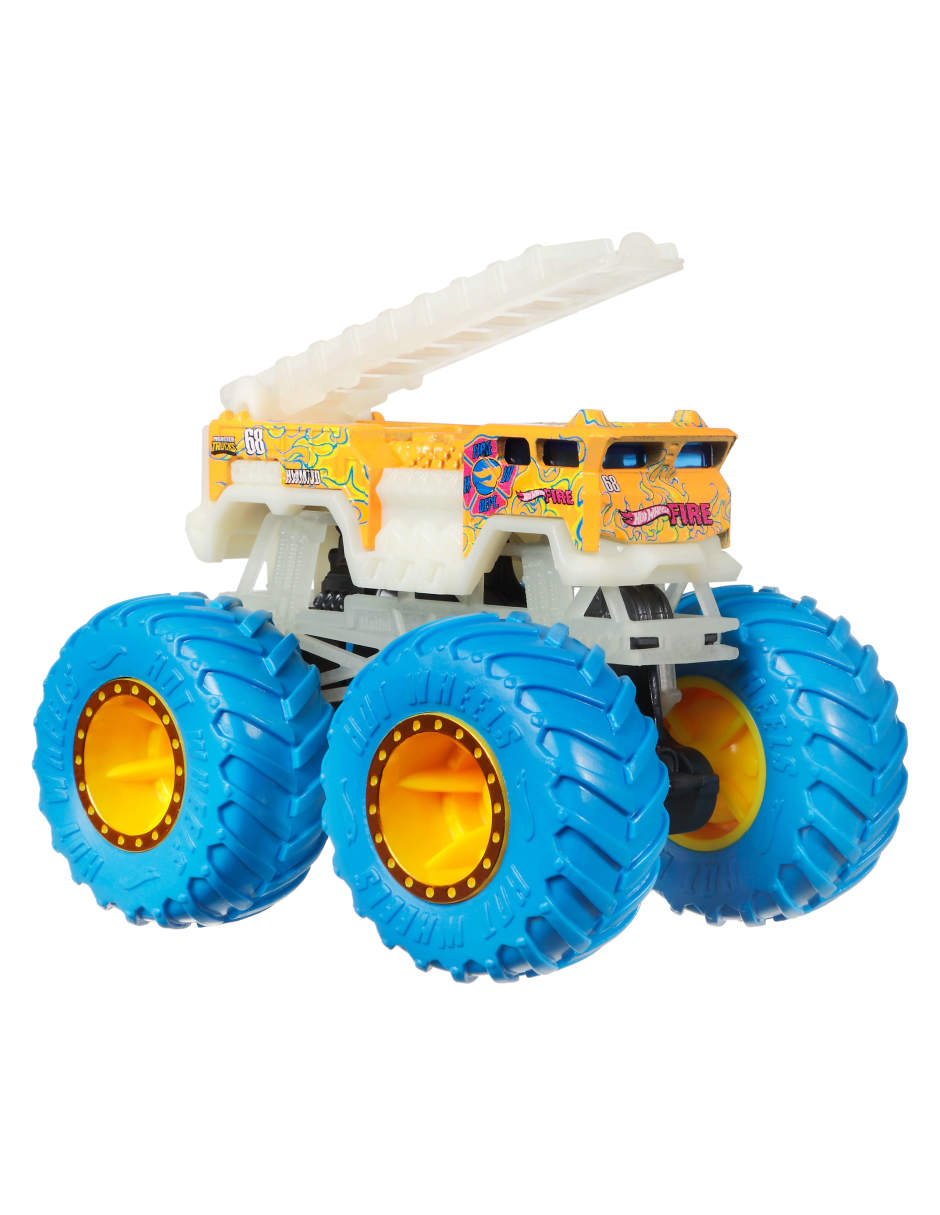 Vehículo a escala mattel jfx08 monster trucks