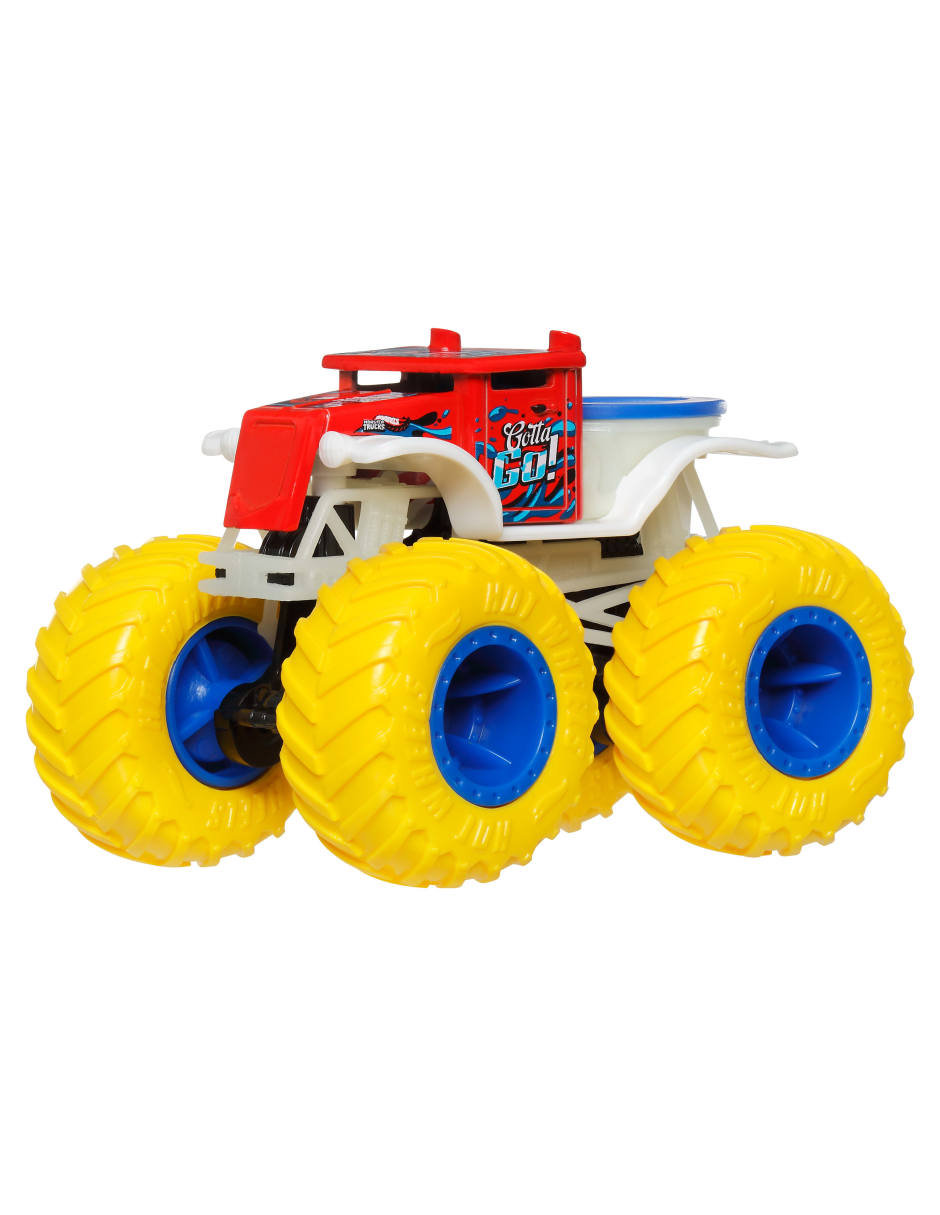 Vehículo a escala mattel jfx08 monster trucks