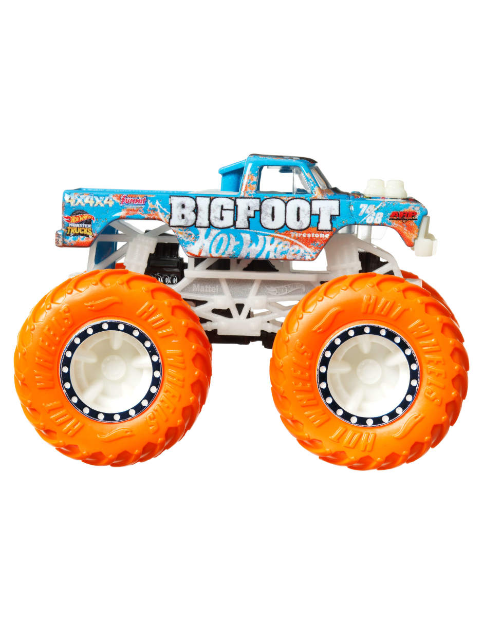 Vehículo a escala mattel jfx08 monster trucks