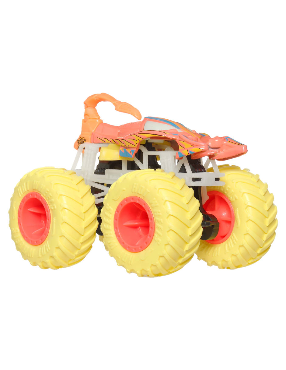 Vehículo a escala Monster Trucks Glow in the Dark Hot Wheels 7