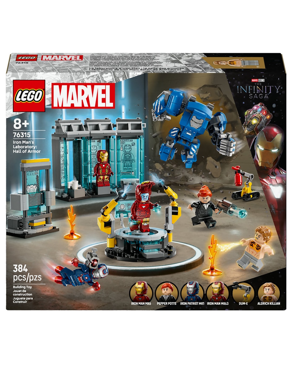 Infinity Saga Laboratorio De Iron Man: Sala De Armaduras 76315